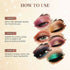 Just Herbs 8 In 1 Eye Shadow Lidsticks Highly Pigmented Long-Lasting Smudge Proof Herbi Wore